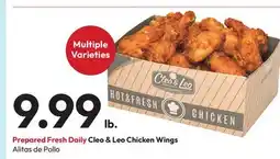 Stater Bros Cleo & Leo Chicken Wings offer