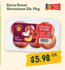 Sprouts Farmers Market Extra Sweet Nectarines 2lb. Pkg offer