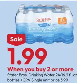 Stater Bros Stater Bros. Drinking Water offer
