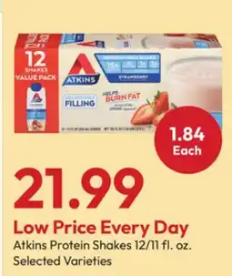 Stater Bros Atkins Protein Shakes offer