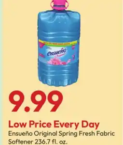 Stater Bros Ensueño Original Spring Fresh Fabric Softener offer