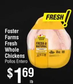 Smart & Final Foster Farms Fresh Whole Chickens offer