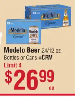 Smart & Final Modelo Beer offer