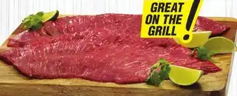 Smart & Final Beef Loin Flap Meat for Carne Asada offer