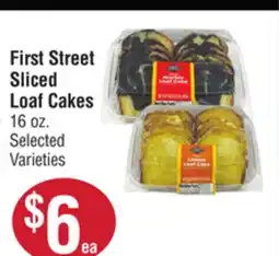 Smart & Final First Street Sliced Loaf Cakes offer