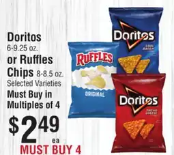 Smart & Final Doritos or Ruffles Chips offer