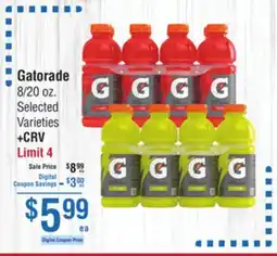 Smart & Final Gatorade offer