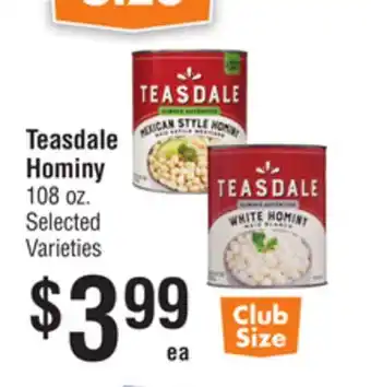 Smart & Final Teasdale Hominy offer