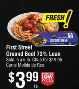 Smart & Final First Street Ground Beef offer