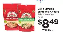 Ralphs V & V Supremo Shredded Cheese offer