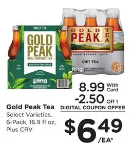 Ralphs Gold Peak Tea offer