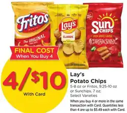 Ralphs Lay's Potato Chips offer
