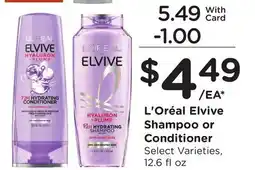 Ralphs L' Oréal Elvive Shampoo or Conditioner offer
