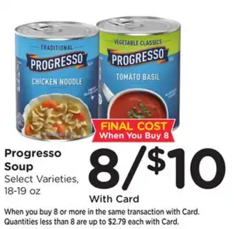 Ralphs Progresso Soup offer