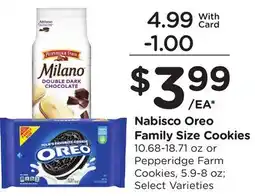 Ralphs Nabisco Oreo Family Size Cookies offer