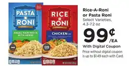 Ralphs Rice-A-Roni or Pasta Roni offer