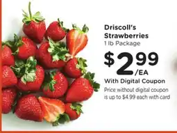 Ralphs Driscoll's Strawberries offer