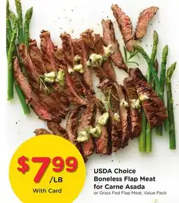 Ralphs USDA Choice Boneless Flap Meat for Carne Asada offer