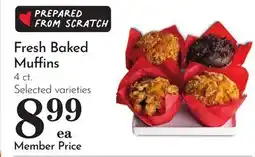 Pavilions Fresh Baked Muffins offer