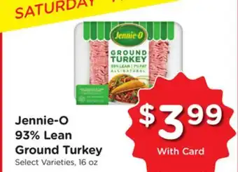 Ralphs Jennie-O 93% Lean Ground Turkey offer