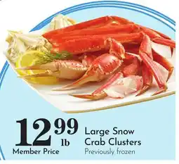 Pavilions Large Snow Crab Clusters offer
