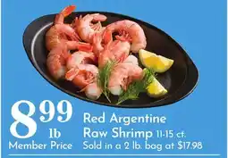 Pavilions Red Argentine Raw Shrimp offer