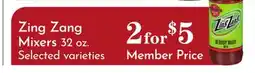 Pavilions Zing Zang Mixers offer