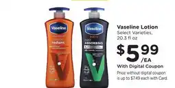 Ralphs Vaseline Lotion offer