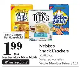 Pavilions Nabisco Snack Crackers offer