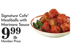 Pavilions Signature Cafe Meatballs with Marinara Sauce offer