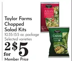 Pavilions Taylor Farms Chopped Salad Kits offer