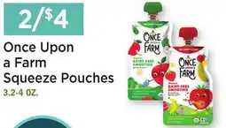Heinen's Once Upon a Farm Squeeze Pouches offer