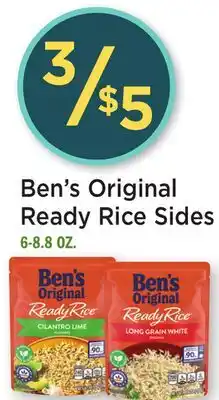 Heinen's Ben's Original Ready Rice Sides offer