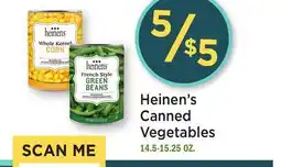 Heinen's Heinen's Canned Vegetables offer