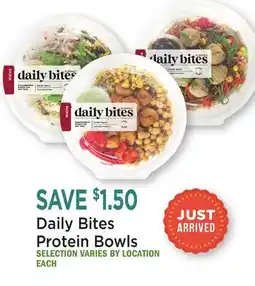 Heinen's Daily Bites Protein Bowls offer