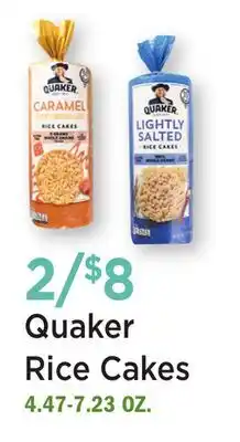 Heinen's Quaker Rice Cakes offer