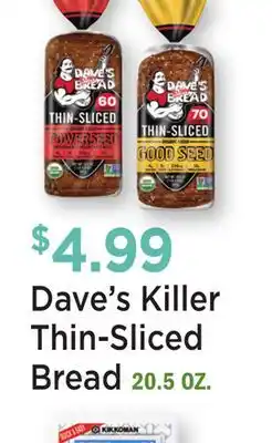 Heinen's Dave's Killer Thin-Sliced Bread offer
