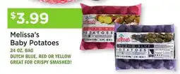 Heinen's Melissa's Baby Potatoes offer