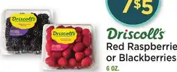 Heinen's Driscoll's Red Raspberries or Blackberries offer
