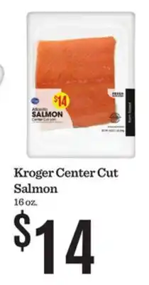 Mariano's Kroger Center Cut Salmon offer