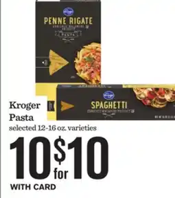 Mariano's Kroger Pasta offer