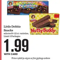Mariano's Little Debbie Snacks offer