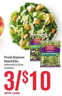 Mariano's Fresh Express Salad Kits offer