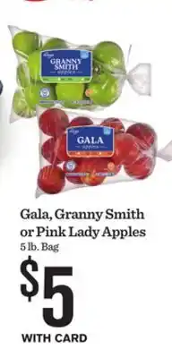 Mariano's Gala, Granny Smith or Pink Lady Apples offer
