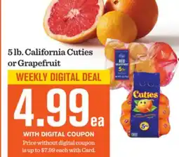 Mariano's California Cuties or Grapefruit offer