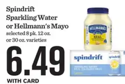 Mariano's Spindrift Sparkling Water or Hellmann's Mayo offer