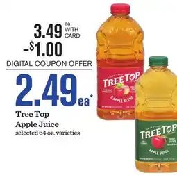 Mariano's Tree Top Apple Juice offer