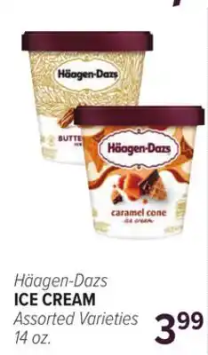 Cermak Fresh Market Häagen-Dazs ICE CREAM offer