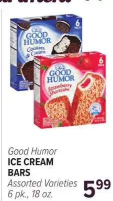 Cermak Fresh Market Good Humor ICE CREAM BARS offer