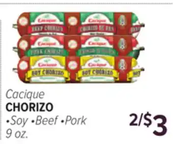 Cermak Fresh Market Cacique CHORIZO offer